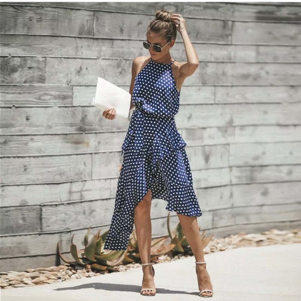 💃Boho Polka dot Party dress💃